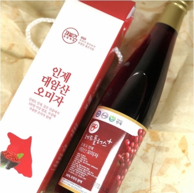 인제로컬푸드,대암산오미자 레드플러스+ 500ml 오미자원액 [로컬푸드]